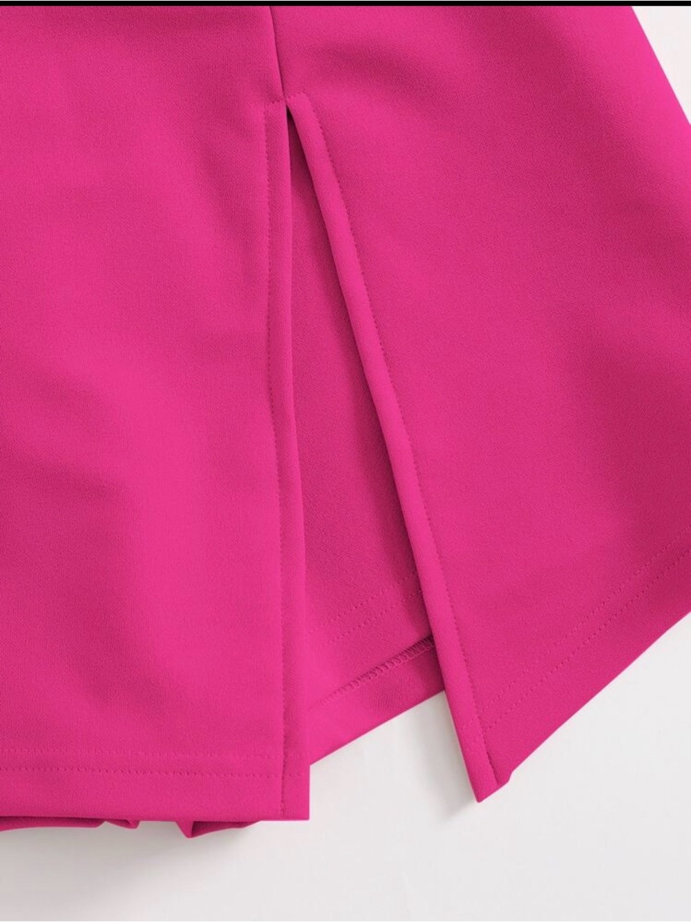 SHEIN Hot Pink Mini Skirt with Side Panel - Picture 2 of 7